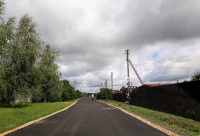 В деревне Мостовское завершаются работы по ремонту дорог