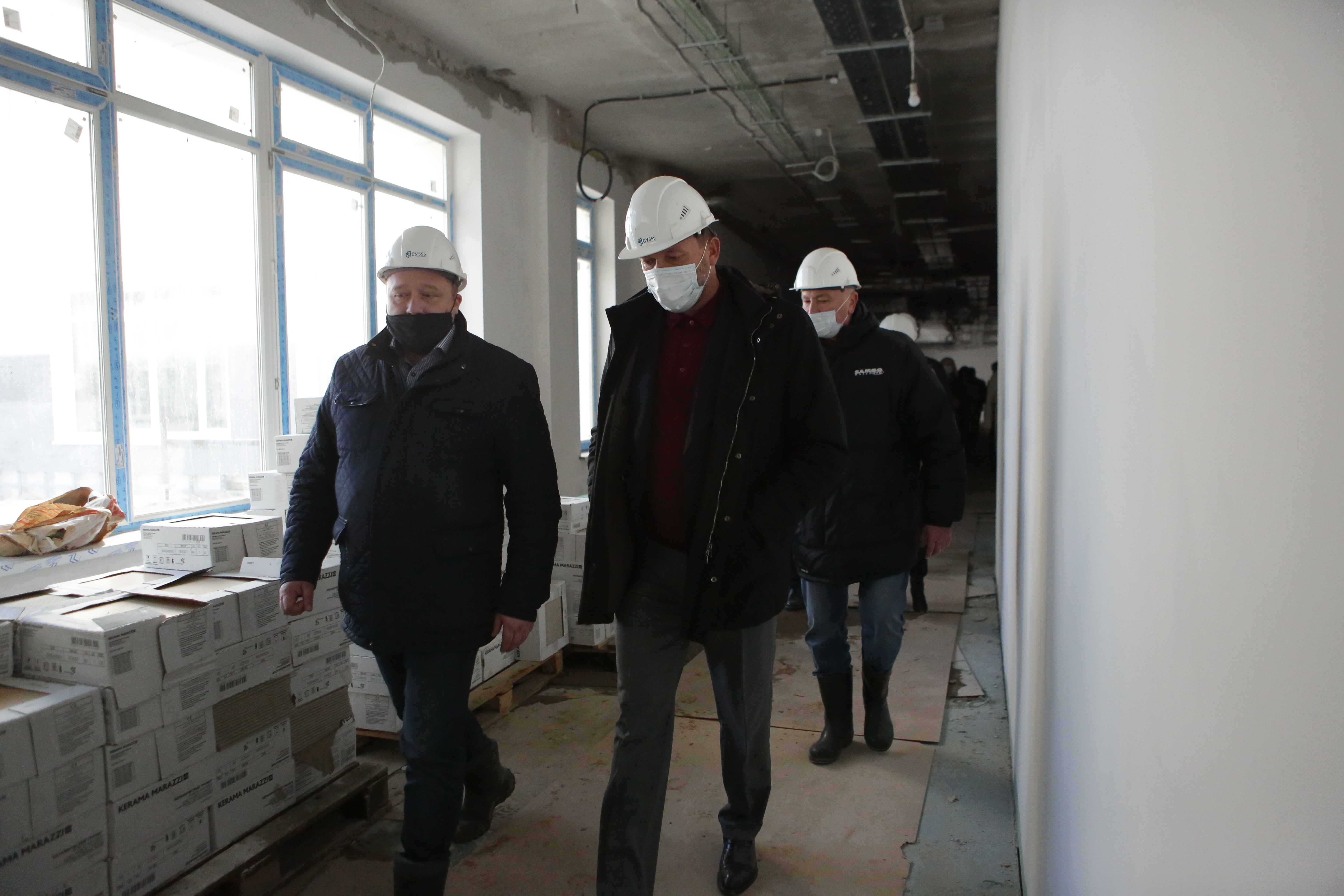Дмитрий Саблин: строительство школы №2083 в поселке Знамя Октября под контролем жителей