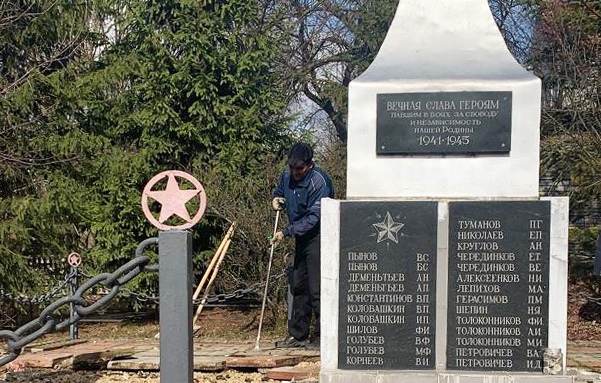 Памятники героям Великой Отечественной войны восстановят в Рязановском