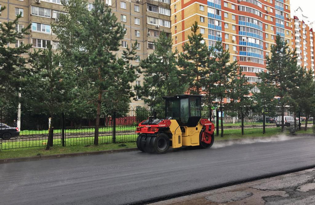 Новое асфальтобетонное покрытие установят в Рязановском