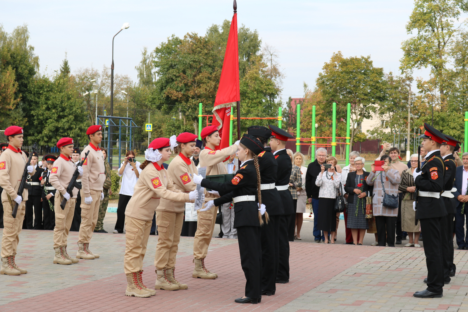 Военно-историческая эстафета «Слава Победе» прошла на территории ТиНАО