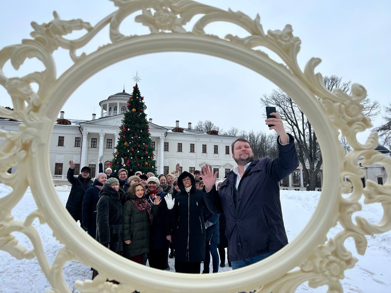 Акция «Музейное селфи» прошла в музее-заповеднике «Остафьево» — «Русский Парнас»