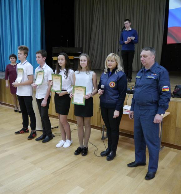 В ОП «Остафьево» прошла церемония награждения участников «Школы безопасности»