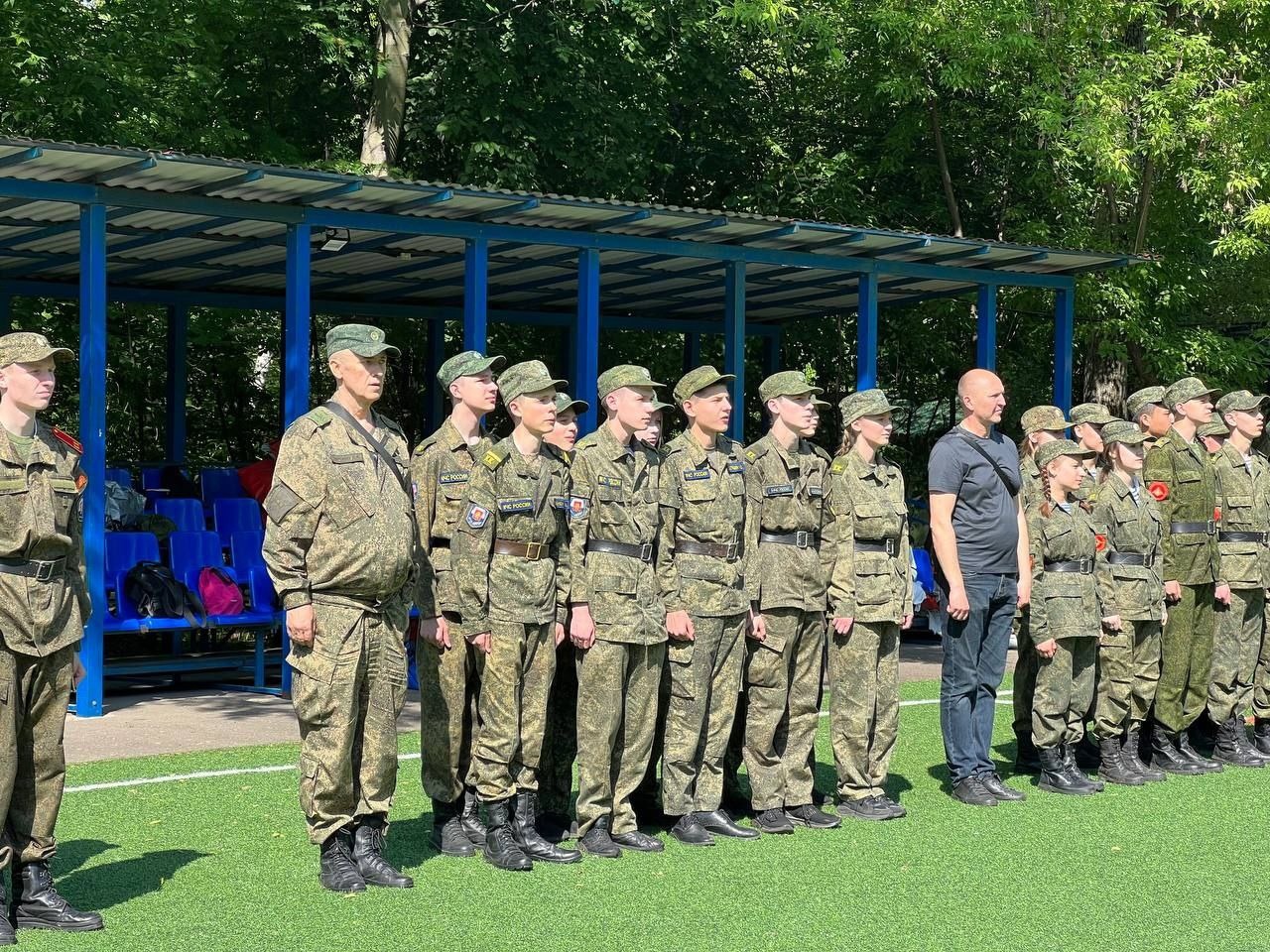 Ученики школы №2083 приняли участие в Спартакиаде