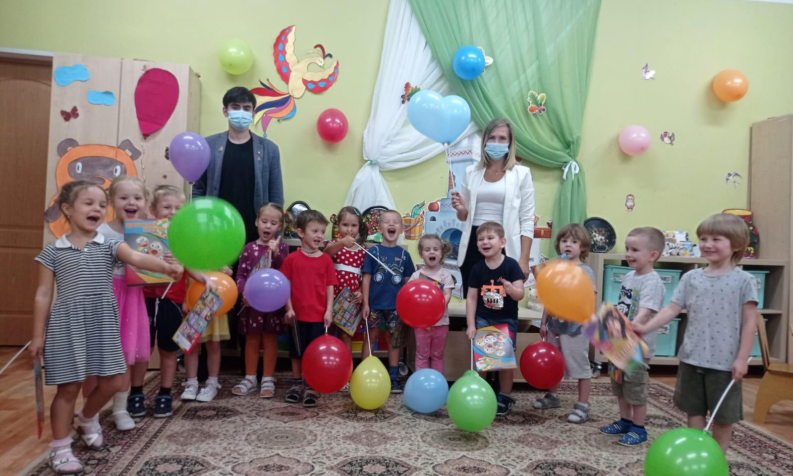 Молодежная палата поселения Рязановское провела мероприятие «День рождения Винни-Пуха»