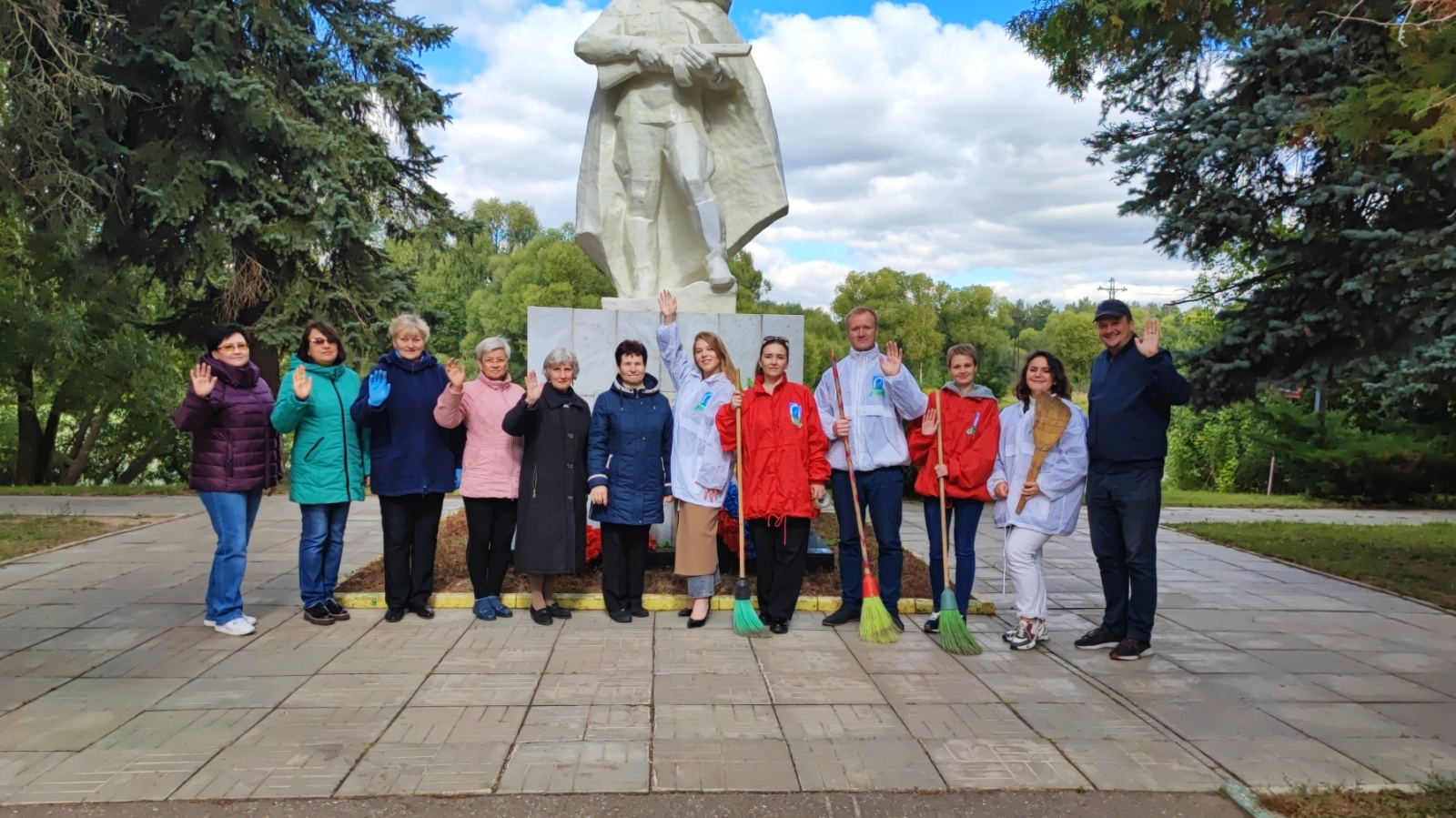 Мемориально-патронатная акция прошла в поселении Рязановское