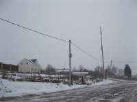 В деревне  Андреевское  установлена  опора-мачта  двойного  назначения