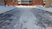 В поселении Рязановское дворовые территории очищены от снега