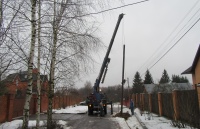 Реконструкция  линии  электроснабжения  жилых  домов  в  деревне  Ерино