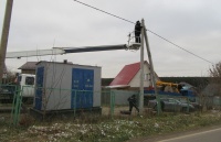  Ведутся работы по реконструкции  линий электропередач в СНТ «ЗИО - 2»