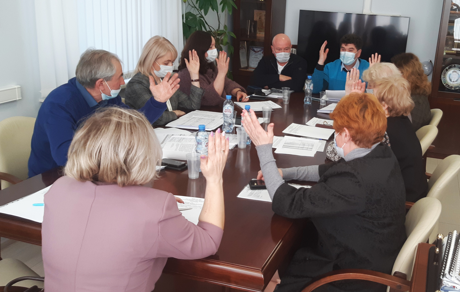 Заседание Совета депутатов прошло в поселении Рязановское вчера