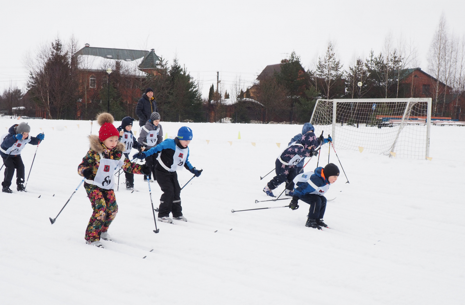 В поселении Рязановское состоялись соревнования «Рязановская лыжня – 2022»