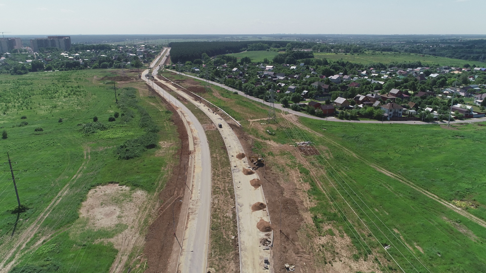 Транспортная инфраструктура Новой Москвы: продолжается строительство магистрали «Варшавское шоссе – Андреевское – Яковлево»
