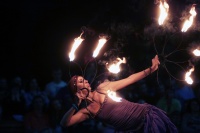 В доме культуры «Десна» можно научиться трюкам с огнем