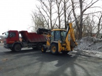 Завершаются работы по ликвидации снега на улично-дорожной сети в поселении Рязановское