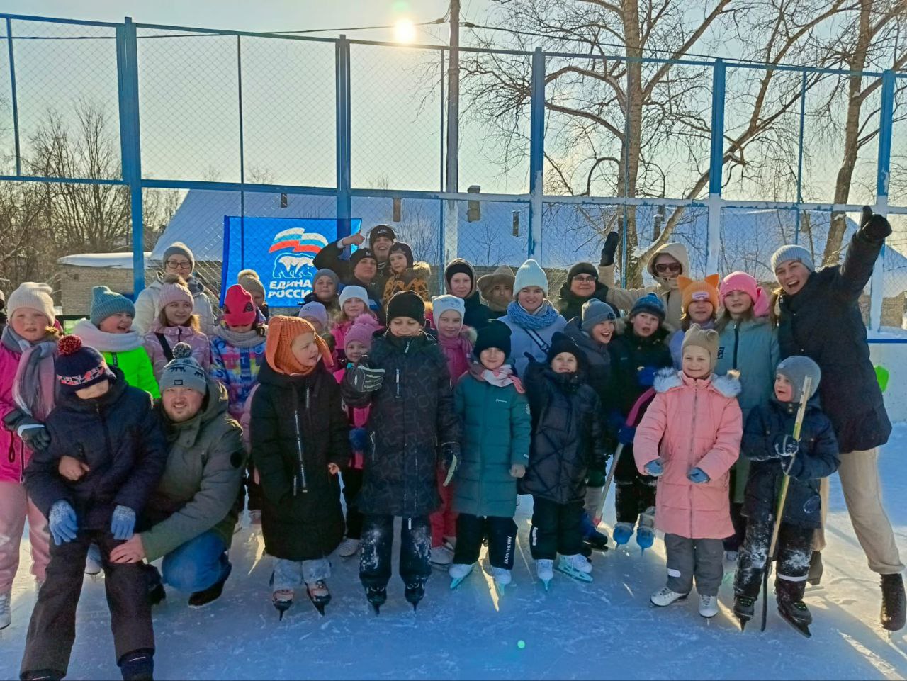 «Территория зимы»:  спортивно-развлекательная программа в поселке Остафьево