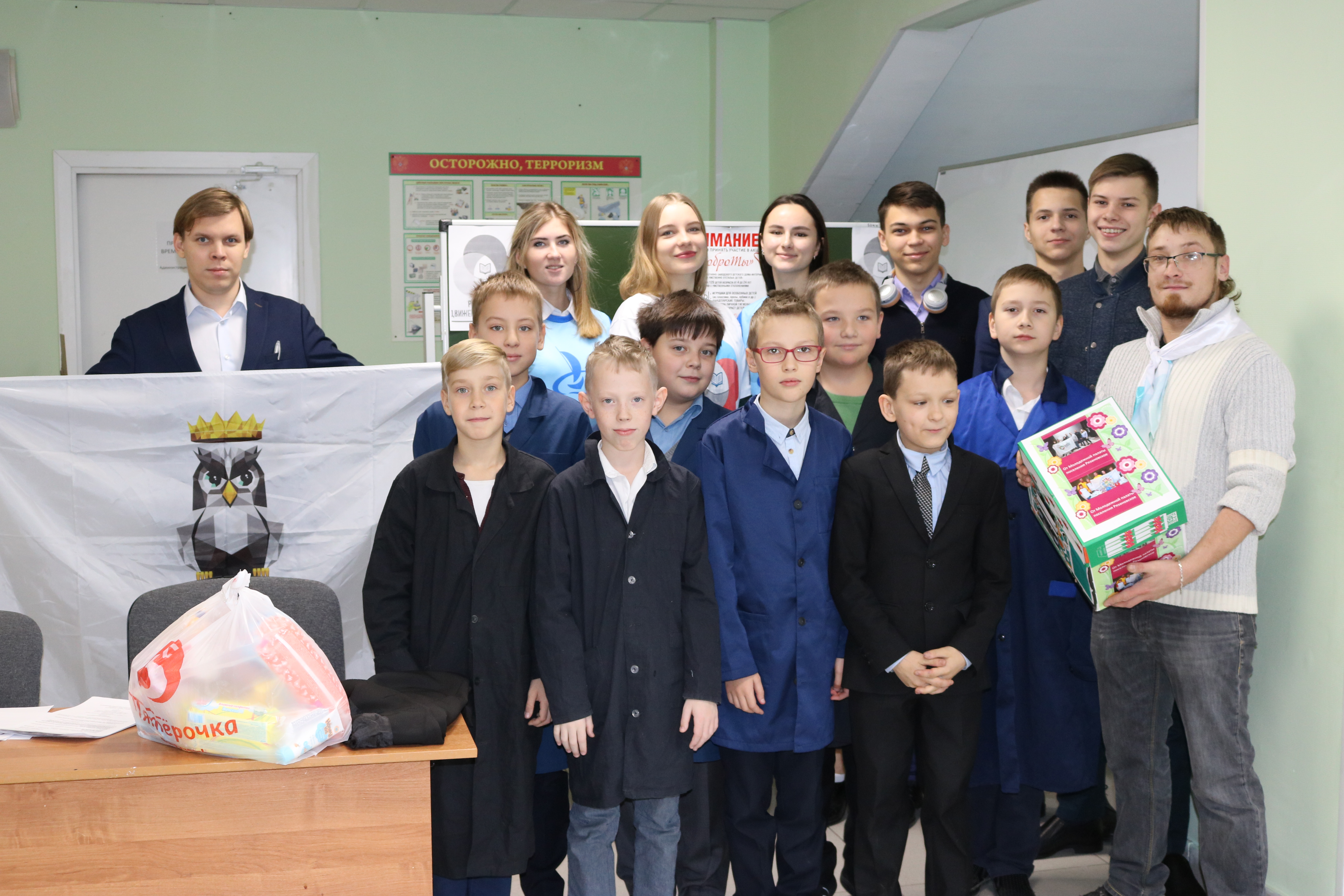 Молодежная палата поселения Рязановское приняли участие в благотворительной акции!