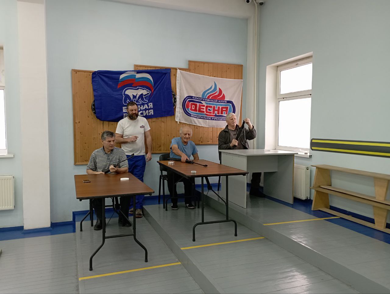 Соревнования по пулевой стрельбе прошли в Спортивном клубе "Десна"