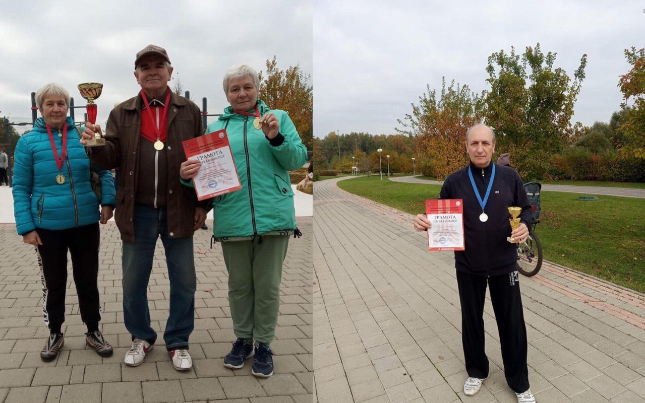 В спортивном парке "Красная Пахра" прошел фестиваль "Московское долголетие"