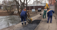 Ремонт дорог проведут в деревнях Рязановского